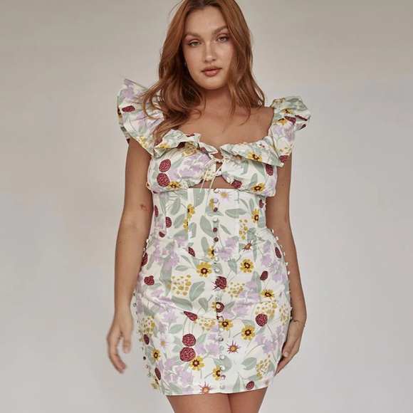 Sabo Skirt | Coco Off Shoulder Dress - Picture 5 of 10